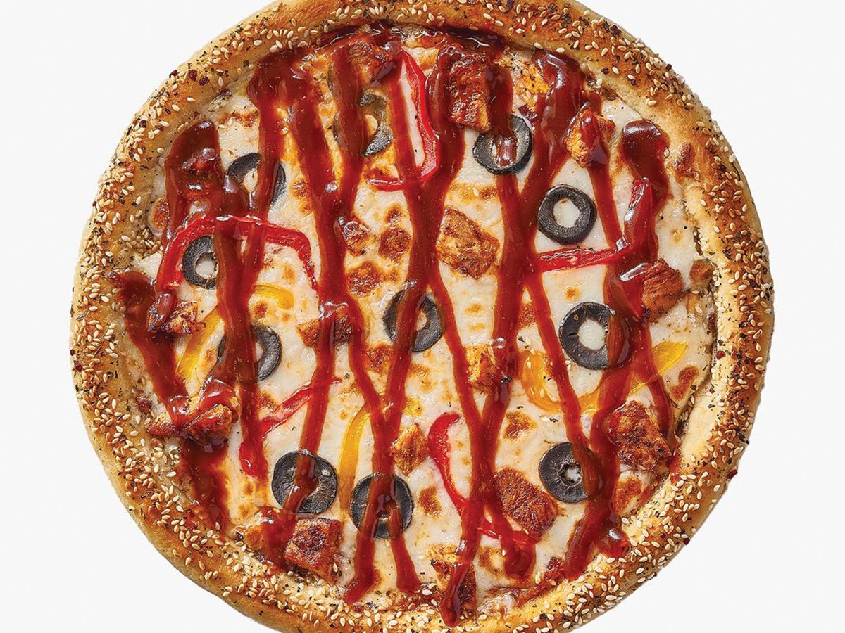 Chicken Barbecue Pizza