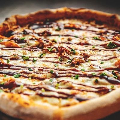 BBQ pizza