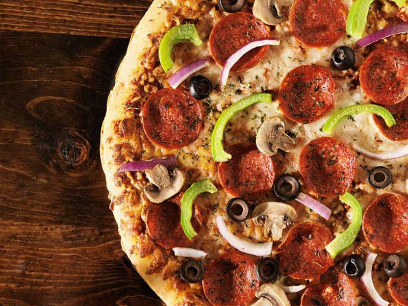 Italian Pepperoni Pizza