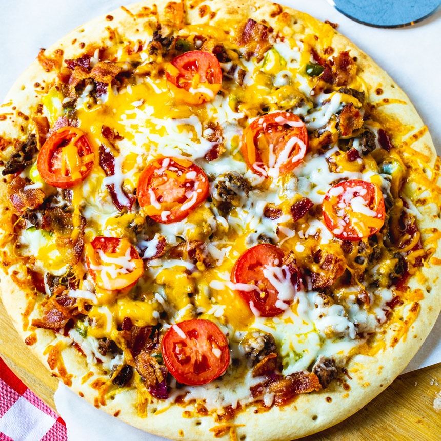 Chicken Burger Pizza