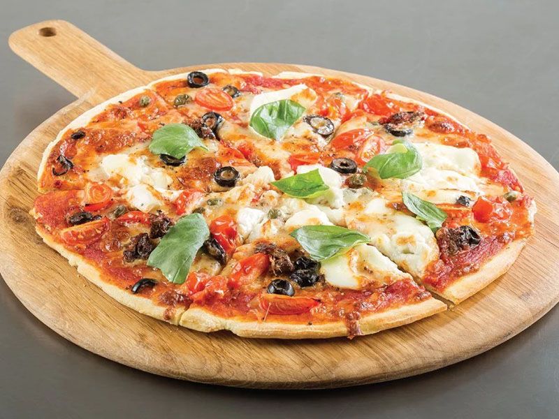 burger pizza