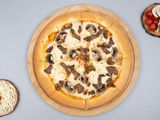 Burger pizza