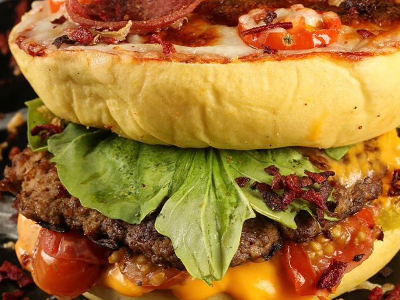 Beef Burger Pizza