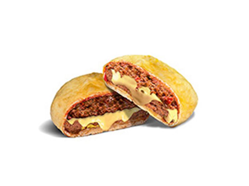 American Fried Burger Pizza