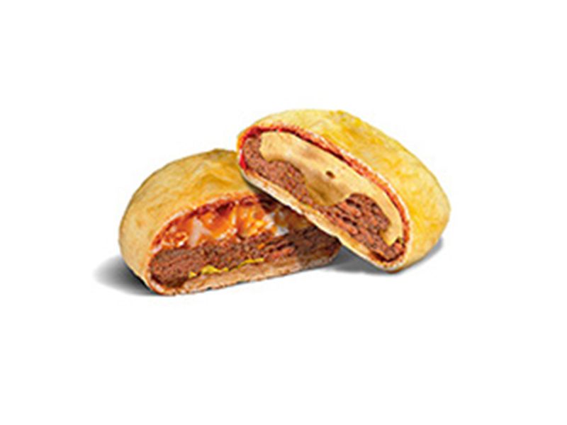 Classic Fried Burger Pizza
