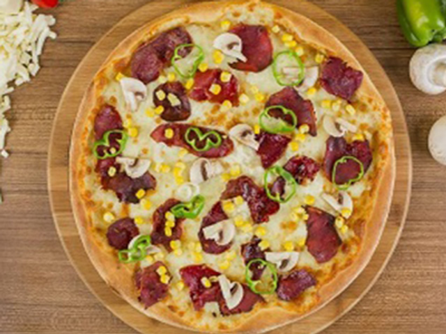 Pastrami Pizza Large