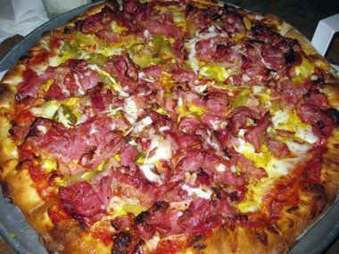Pastrami Pizza