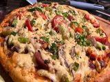 Pastrami With Hot Dog Pizza
