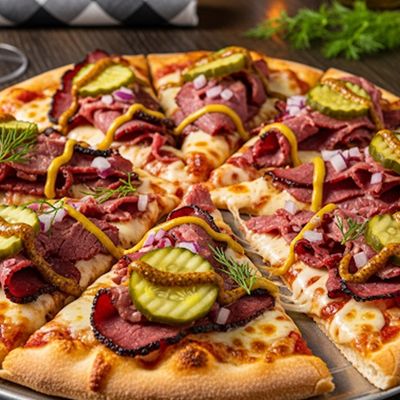 Pastrami Pizza Italian