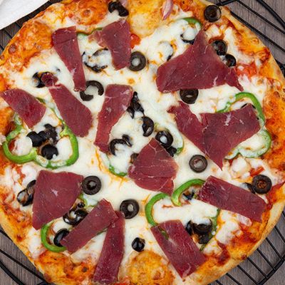Mix Pastrami Italian Pizza