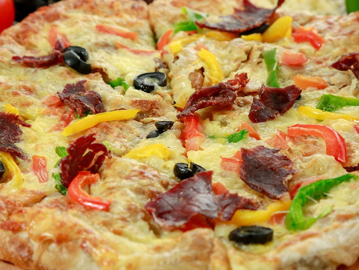 Pastrami Kiri Pizza