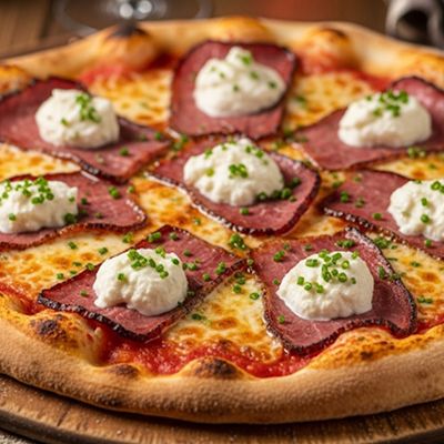 pastrami Kiri Pizza