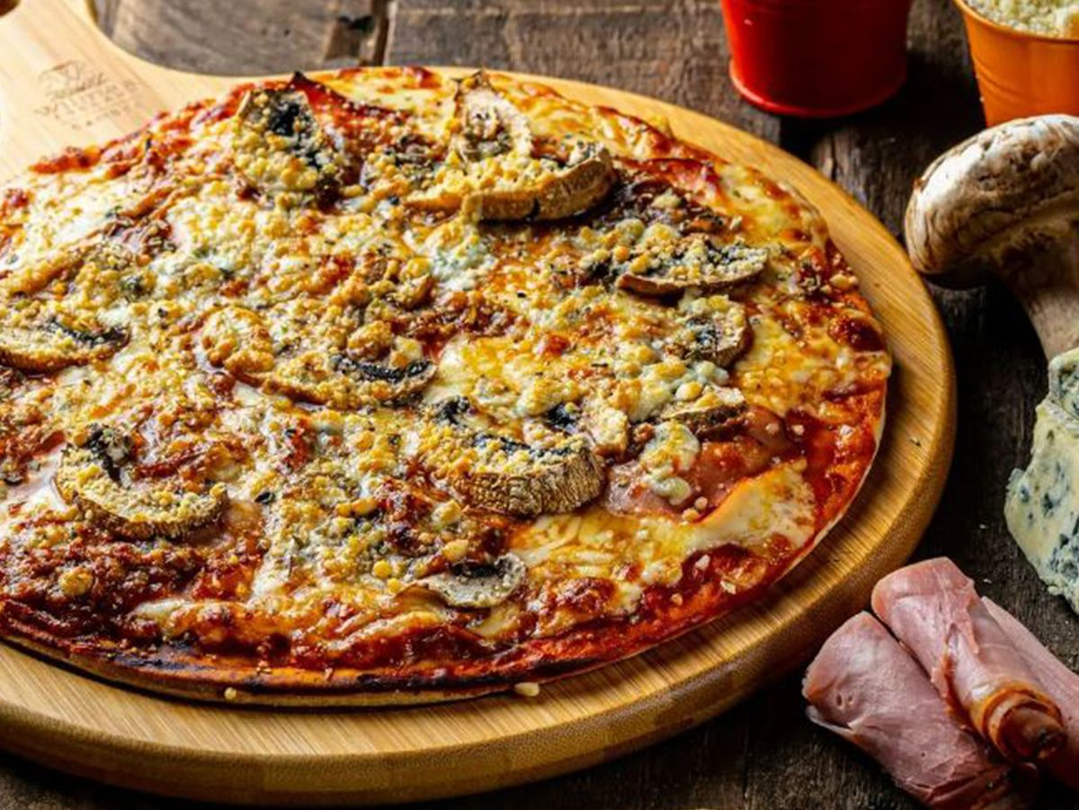 Corned Beef pizza