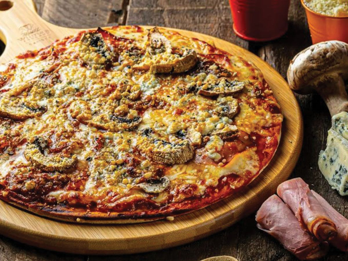 Corned Beef Italian Pizza
