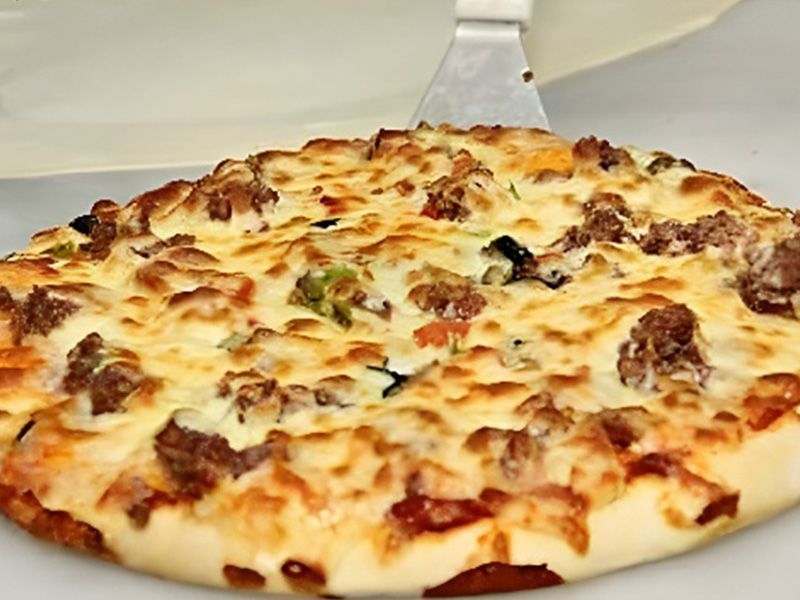 Corned Beef pizza