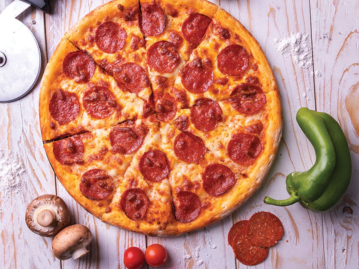 PEPPERONI pizza