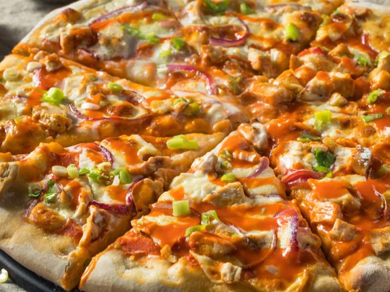 Chicken Ranch Pizza