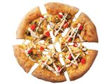 Cheesy chicken pizza