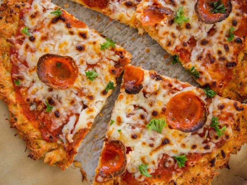 Chicken A La Creme Pizza