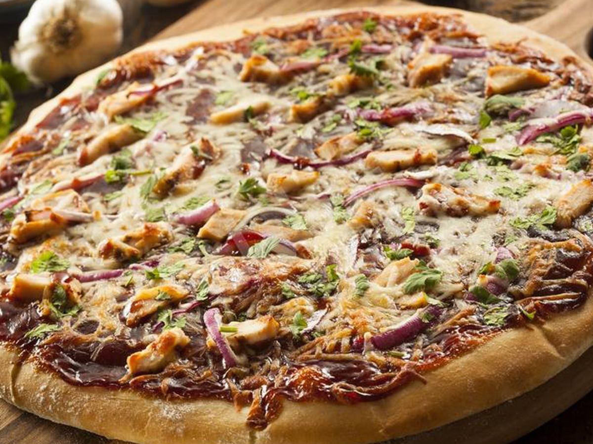 Chicken Barbecue Pizza