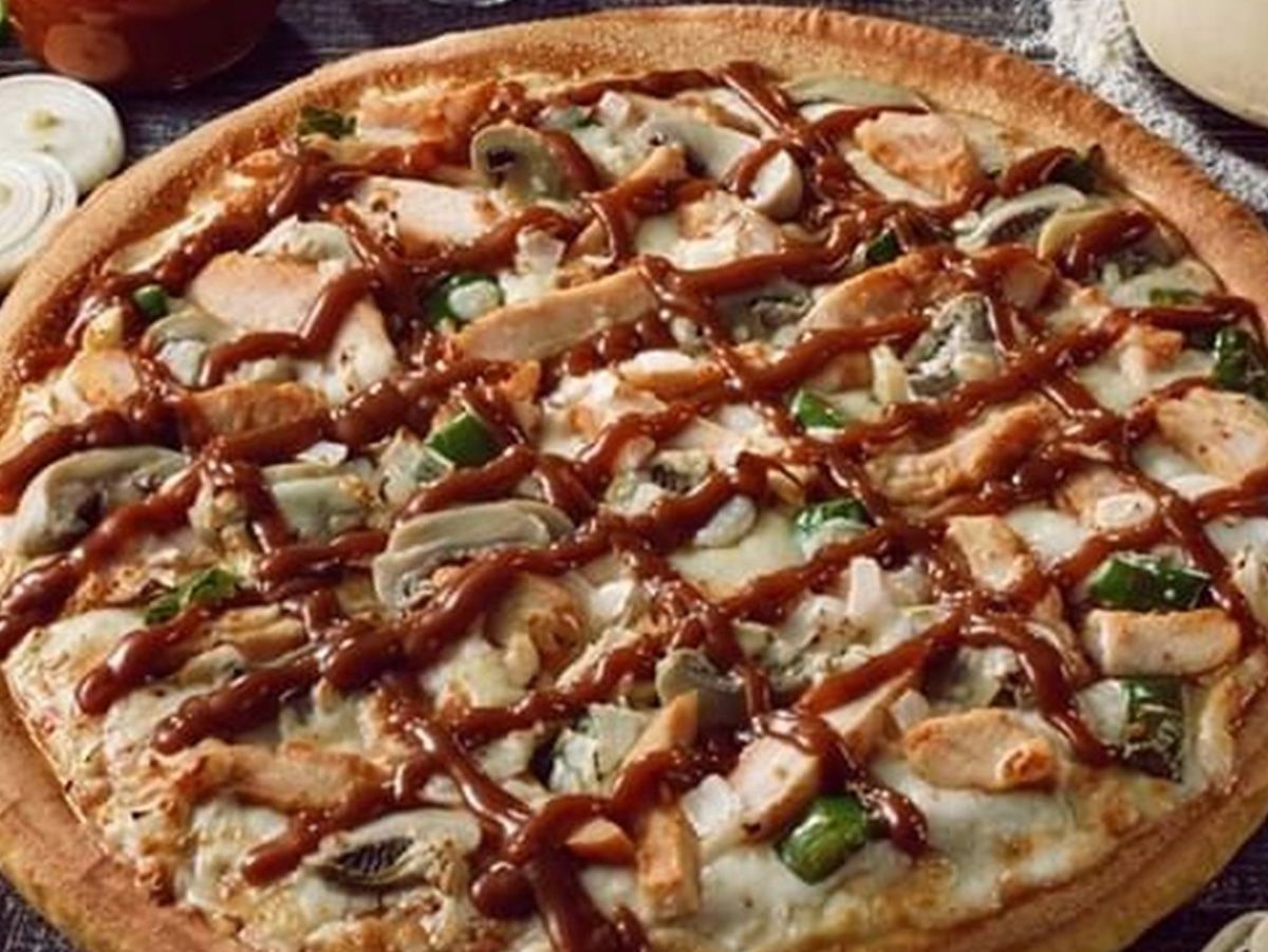 BBQ Chicken pizza