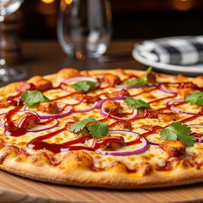 BBQ Chicken Pizza Italian