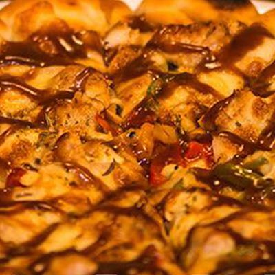 بيتزا الدجاج المشوي