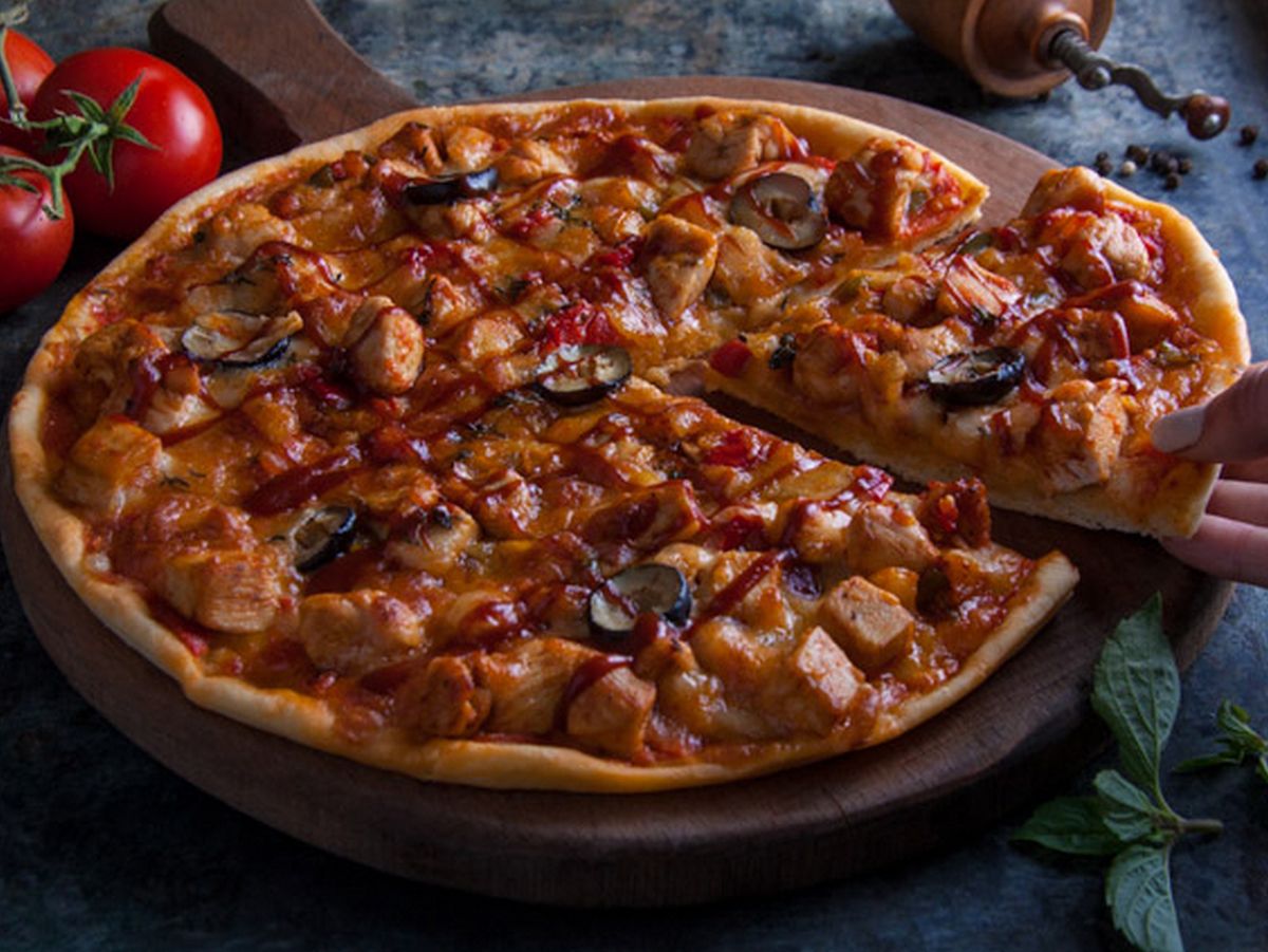 Medium BBQ Chicken Pizza