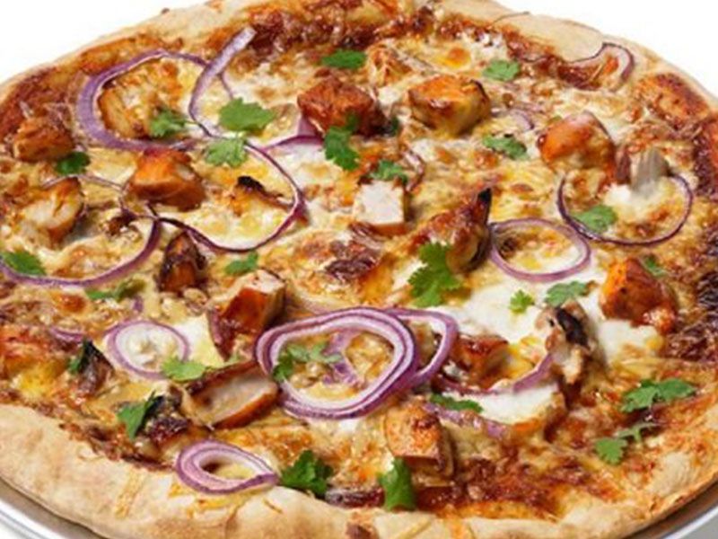 Grilled Chicken Pizza