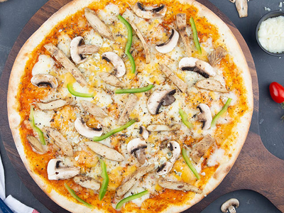 Chicken Ranch Pizza