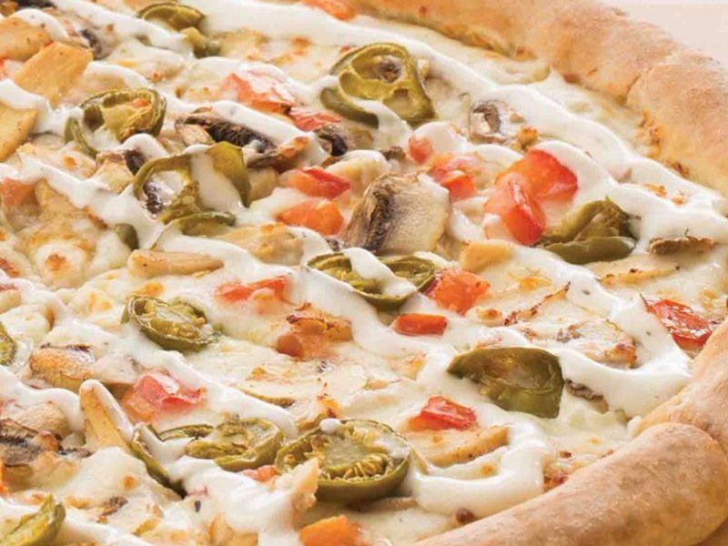 Chicken Ranchy Pizza