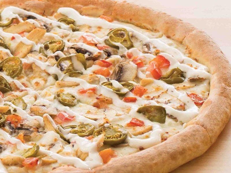Chicken Ranch Pizza