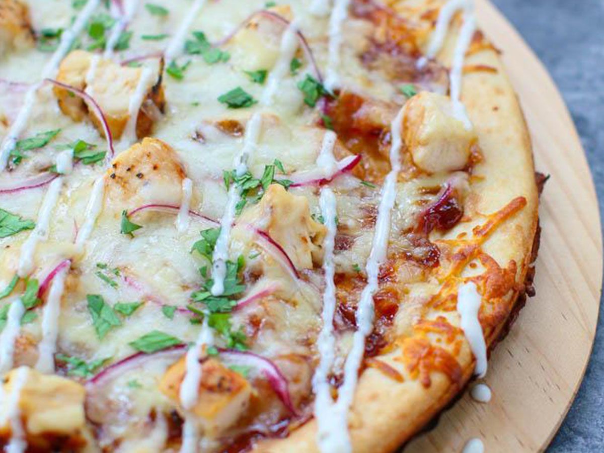 Chicken Ranch Pizza