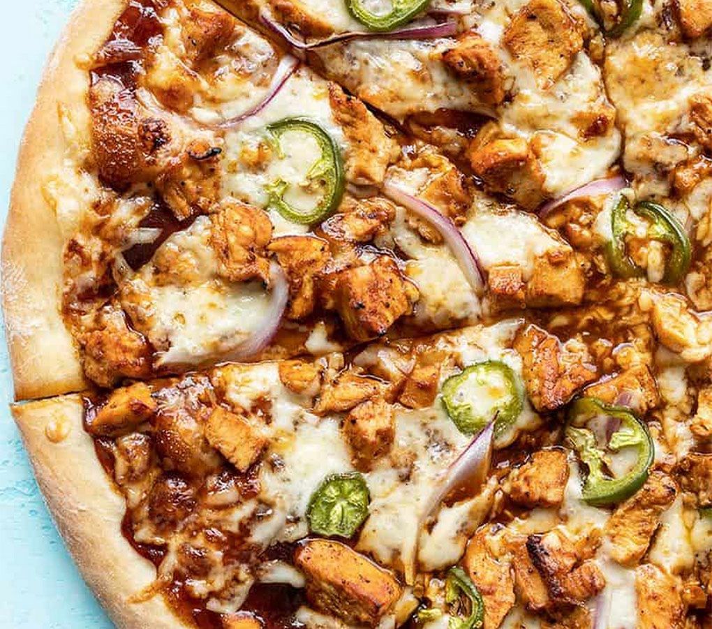 chicken ranch Pizza