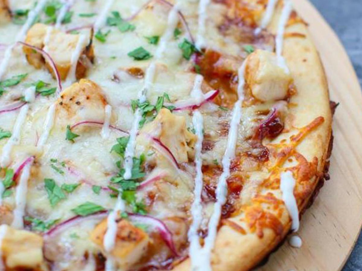 Chicken ranch Pizza