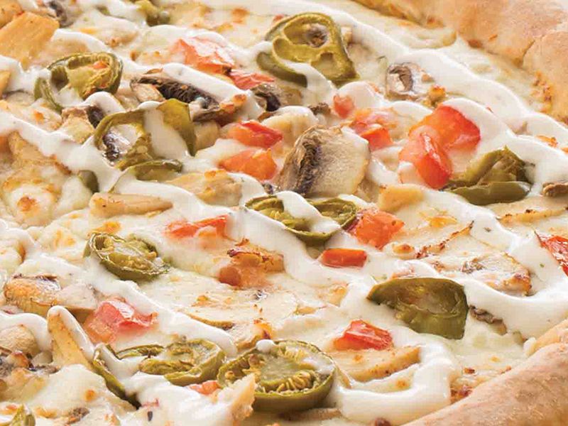 Chicken Ranch Pizza