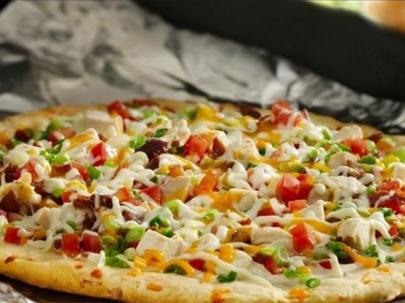 Chicken Ranch Pizza