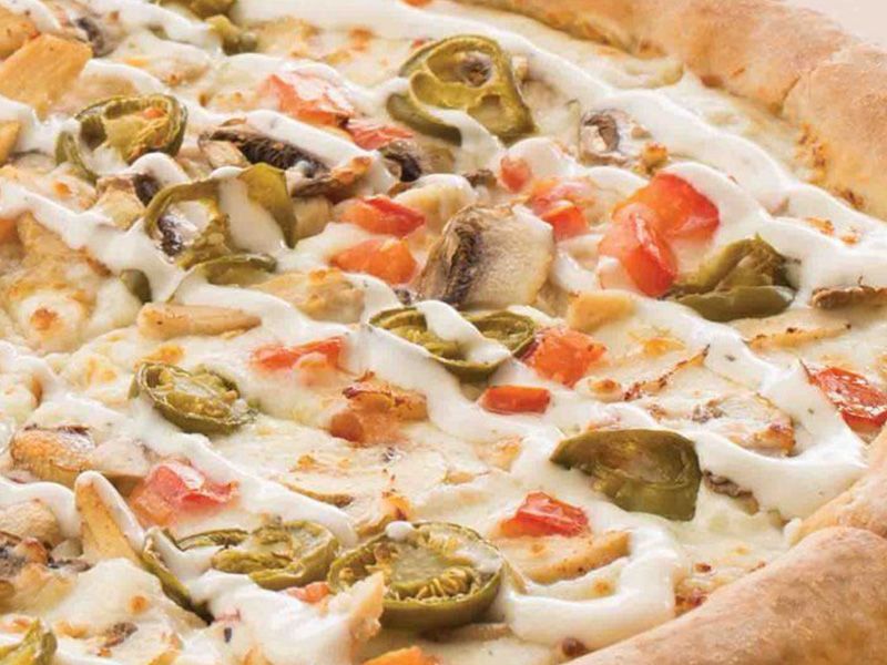 Chicken Ranch Pizza