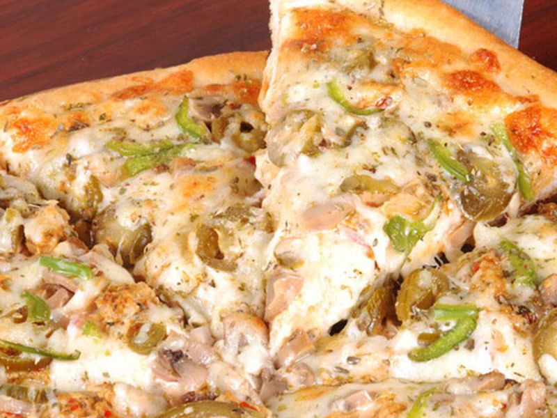 Curry Chicken Pizza