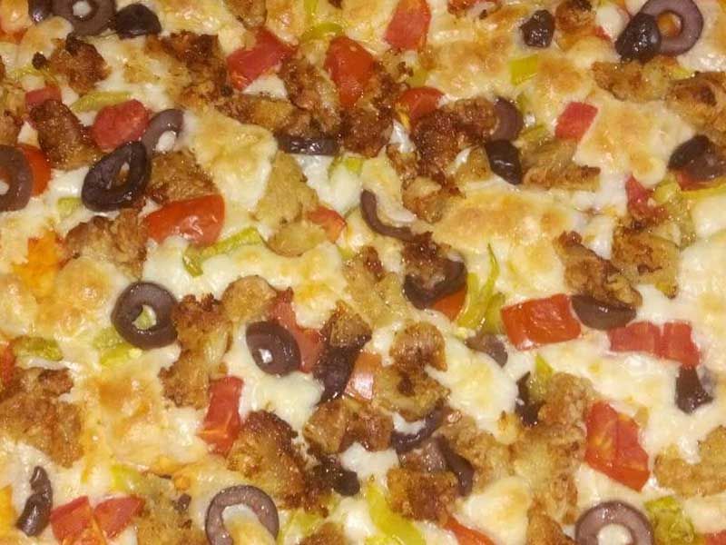 Crispy Chicken Pizza