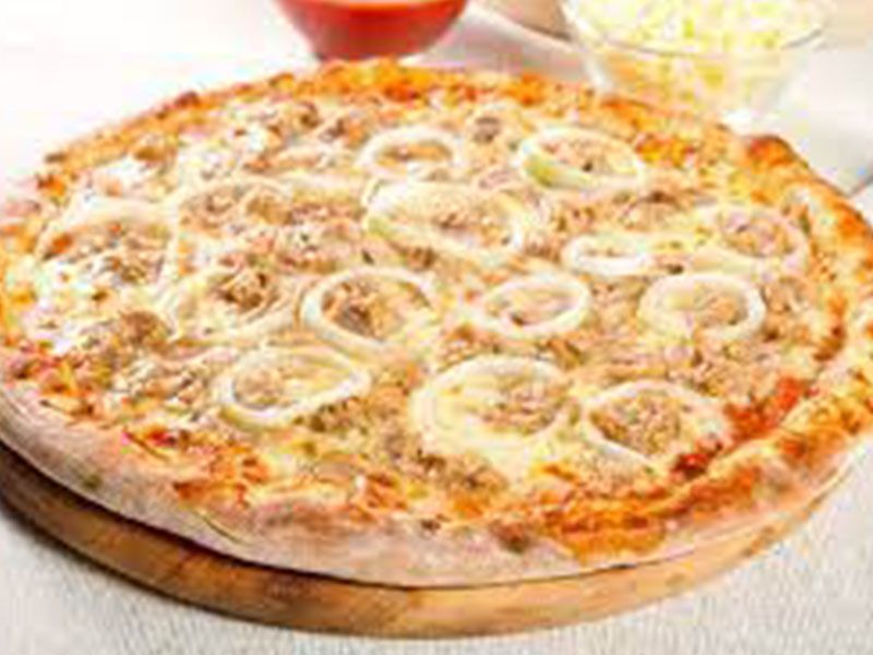 Fasting Tuna Pizza