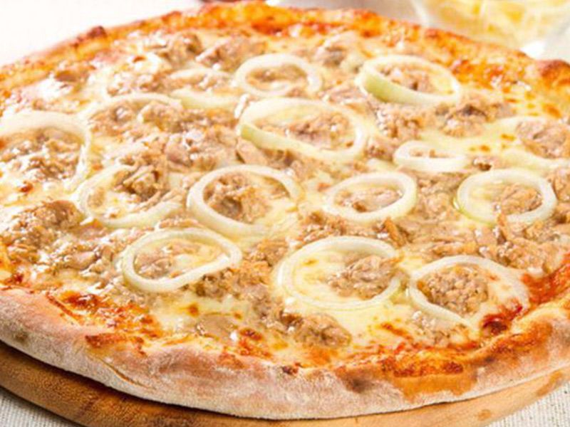 Shredded Tuna Oriental Pizza
