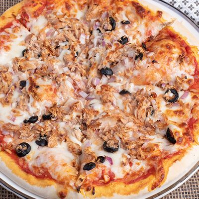 Shredded Tuna Italian Pizza