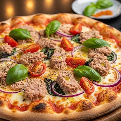 Pieces Tuna Pizza