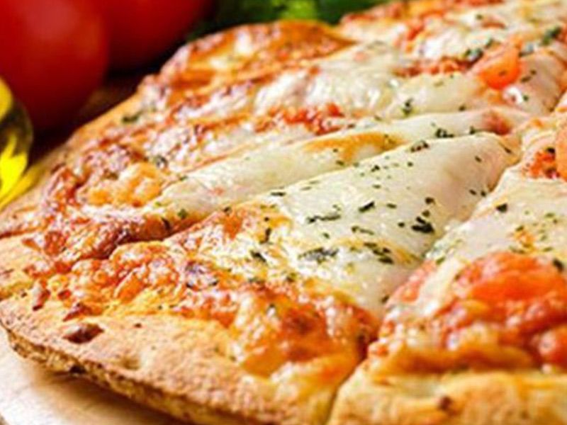 Kiri Cheese Oriental Pizza