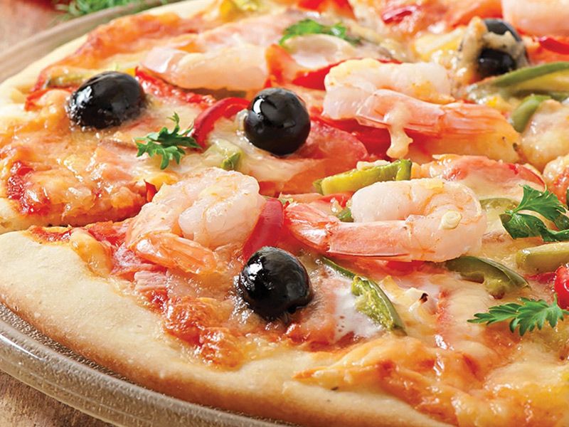 Shrimp Pizza