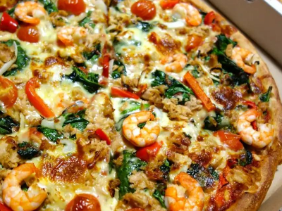 Shrimp Italian Pizza