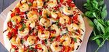 Shrimp Oriental Pizza