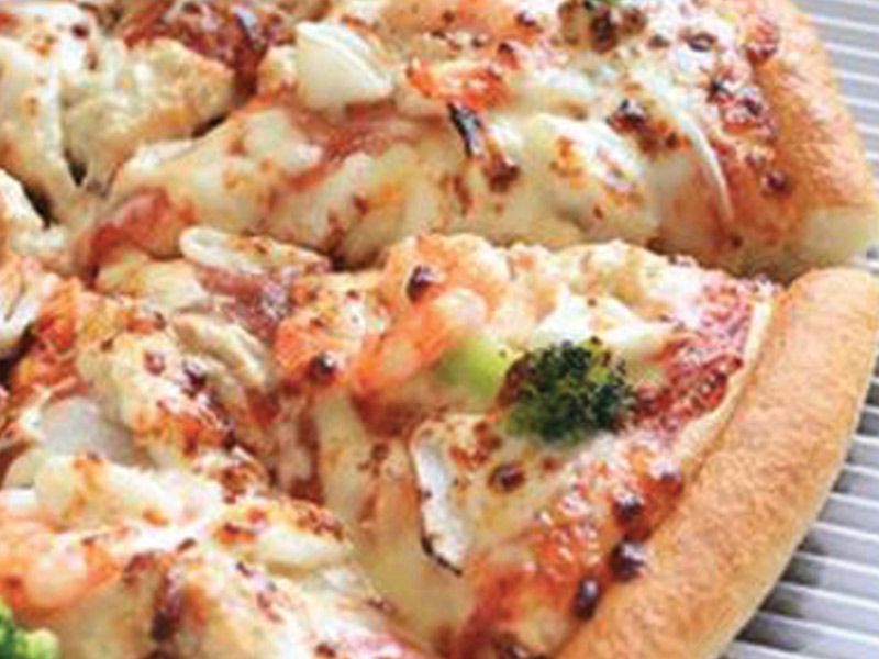 Large Shrimp Pizza
