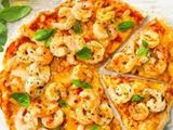 shrimp Italian pizza